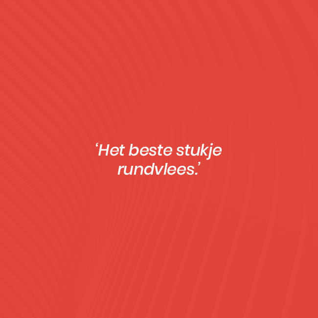 hogeslag olst het beste stukje rundvlees