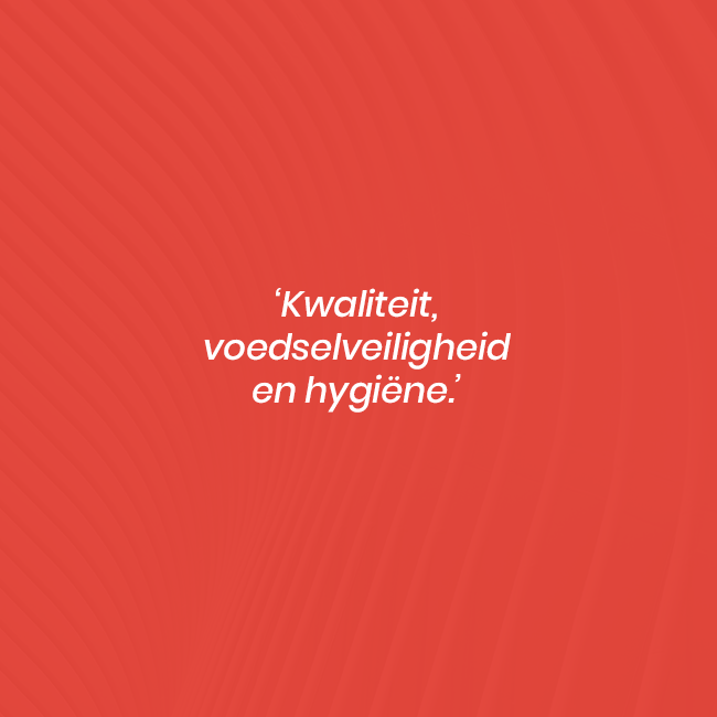 hogeslag olst Kwaliteit, voedselveiligheid hygiëne